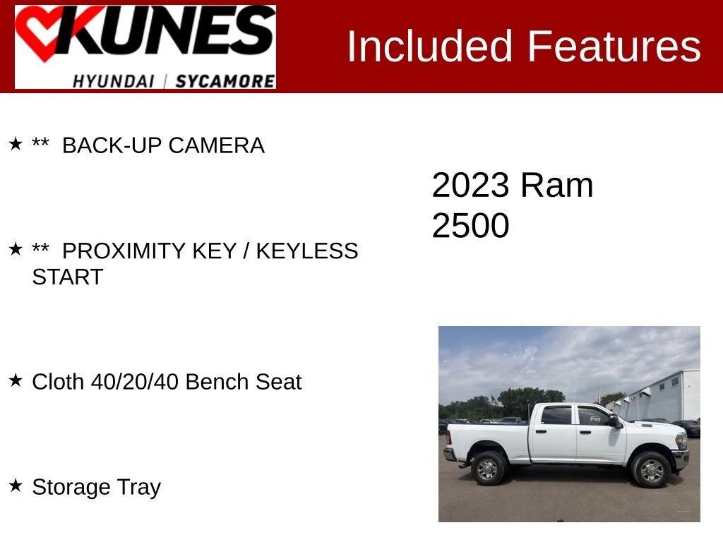 ram ram 2500 pickup 2023 3C6UR5CL8PG616181 image ram ram 2500 pickup 2023 3C6UR5CL8PG616181 image